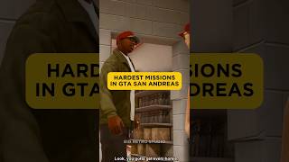 Hardest Missions in GTA San Andreas [upl. by Aihsekram]