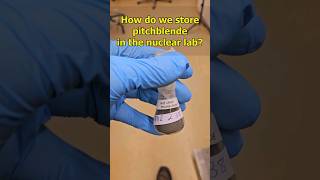 how do we store our pitchblende experiment science radioactivity uranium [upl. by Damalus]