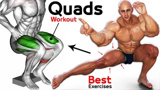 9 How to Train Your Quadriceps Muscles Exercises amp Workout  Leg Day [upl. by Aneeroc]