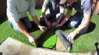 How to properly install artificial grass  Bella Turf [upl. by Aciret362]