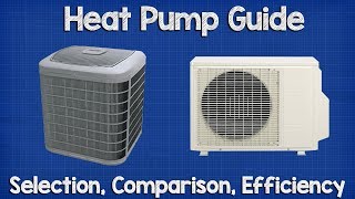 Heat Pump Guide how to select compare and efficiency rating hvac [upl. by Annadal]