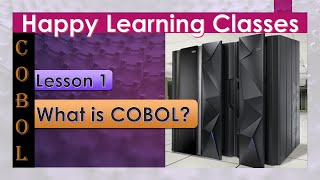 What is COBOL  COBOL  Lesson 1  COBOL Tutorials  learn COBOL [upl. by Tabatha]