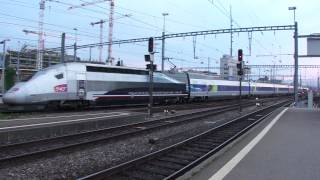 Record breaking TGV quot4402quot in Zürich 240512 [upl. by Aicetel720]