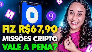 Como Ganhar Dinheiro No App Coinbase Wallet  Criptomoedas Grátis Com Missões Passo a Passo [upl. by Jarrad]