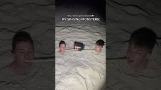 MY SINGING MONSTERS 😂😅 theboys viral mysingingmonsters singingheads [upl. by Ayr289]