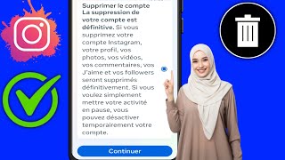 Comment supprimer votre compte Instagram  Suppression de compte Instagram [upl. by Rachele52]