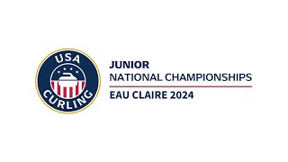 Matthew Lannoye vs Ryan Church  Draw M5  USA Curling Junior National Championships C [upl. by Sachsse968]