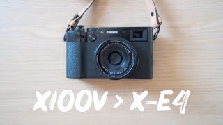 5 Reasons Why the Fujifilm XE4 is NOT a Better Option Than The x100v [upl. by Acinoev]