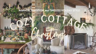 Cottage Christmas Decorating Ideas  Cottagecore  Christmas Trends 2024 [upl. by Land]