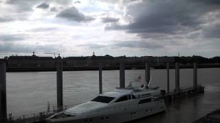 River Garonne Bordeaux [upl. by Ennalorac649]