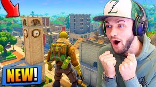 NEW MAP GAMEPLAY in Fortnite Battle Royale TILTED TOWERS [upl. by Johan]