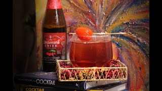 How to Make a Beer Negroni Cocktail Cherry on Top [upl. by Akinet571]