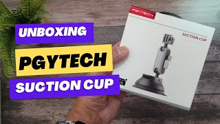 PGYTECH SUCTION CUP Product Unboxing Pairing VIVITAR Action Camera [upl. by Preston]