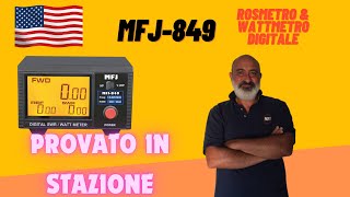 MFJ849 FUNZIONAMENTO IN STAZIONE [upl. by Anders]