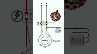 Fan starter winding electrical fan electrician [upl. by Kcinnay]