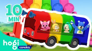 Las Ruedas del Bus y Más  Las Mejores Canciones Infantiles  Hogi en español [upl. by Yendyc]