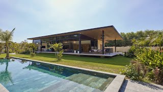 Bioclimatic Tropical Villa in Vietnam By T3 ARCHITECTS  Kanopea Architecture Studio In VIETNAM [upl. by Evvie]