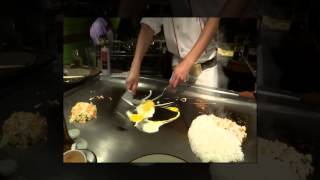 BENIHANA TEPPANYAKI COOKING SHOW HD 1080p [upl. by Ynotna]