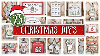 TOP 23 CHRISTMAS DIYS  EASY CHRISTMAS CRAFTS WITH A HIGHEND LOOK [upl. by Drawoh645]