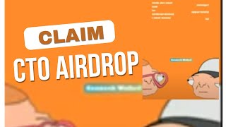 How To Claim Your CTO Airdrop  CTO Airdrop Claim  CTO Withdrawal [upl. by Oiratnom312]