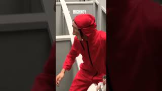 Money Heist Vs Police 18 moneyheist parkour escape police highnoy shorts [upl. by Thunell]