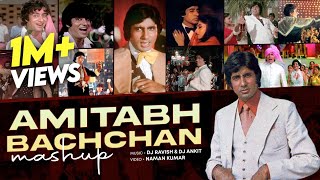 Amitabh Bachchan Mashup  DJ Ravish amp DJ Ankit  Vfx Naman Kumar  Big B Mashup  Amitabh Hit Songs [upl. by Ecinue]