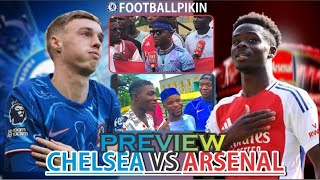 Chelsea vs Arsenal Match Preview With Football Fans Tribe  Dani  Mekele  Godfrey [upl. by Amikay]