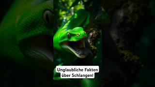 Unglaubliche Fakten über Schlangen schlange snake phyton Reptilien facts tierwelt fakten [upl. by Latta788]