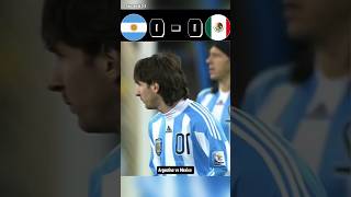 Argentina vs Mexico 2010  World Cup Group Stage  Messi amp Tevez football highlights messi [upl. by Suirtemed]