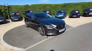 MAZDA 6 20 SKYACTIVG SPORT NAVTOURER 2018 PETROL MANUAL EURO 6 IN Grey Metallic [upl. by Alair]