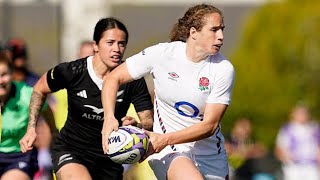 Englands Ruthless Victory Over New Zealand in Womens Rugby [upl. by Lener802]