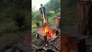 Mesmerizing Didgeridoo by the Bonfire 🔥🌌  Sound Healing Vibes [upl. by Vachill]