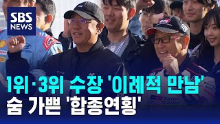 1위·3위 수장 이례적 만남…숨 가쁜 합종연횡  SBS [upl. by Kanter823]