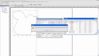 Mapa Pluviométrico por Krigagem  Overlay com Shape File [upl. by Roane]