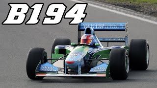 1994 Benetton B194 ex Schumacher  demo laps at Nürburgring 2014 [upl. by Ron]