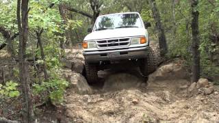 Bridgeport OHV park Ford Ranger rock drop [upl. by Attebasile]