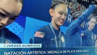 Olimpiadas natación artística [upl. by Ybhsa418]