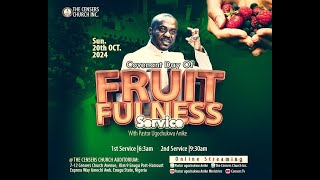 COVENANT DAY OF FRUITFULNESS SERVICE 1ST SERVICE  20TH OCTOBER 2024 [upl. by Delp]