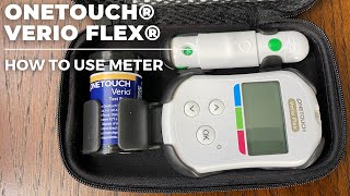 Check blood sugar with OneTouch® Verio Flex Meter [upl. by Marinna]