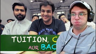 Tuition Classes aur Bache  Ashish Chanchlani REACTION [upl. by Silenay]