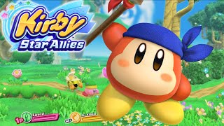 WORLDS STRONGEST WADDLE DEE  Kirby Star Allies Gameplay  Guest Star Mode Bandana Waddle Dee [upl. by Sharla543]