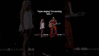 Taylot Swift I am working late Cause I am a singer Sabrina Carpenter on stage New Orleans n2 [upl. by Naujad]