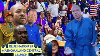 BREAKING  NELSON CHAMISA LAUNCH BLUE PART IN MASHONALAND CENTRAL HANZI NEW ELECTIONS THIS YEAR 2024 [upl. by Tome226]