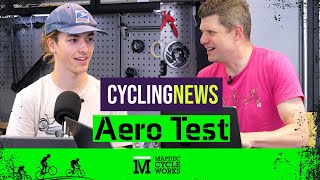 11 Pro bike aero test from Cycling News [upl. by Williamson352]