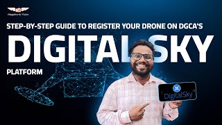 StepbyStep Guide to Register Your Drone on DGCA’s Digital Sky Platform  Megatronix Vision [upl. by Tertia]