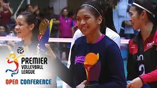 PVL OC 2018 Alyssa Valdez crowned as PVL Open Conference MVP [upl. by Aidua]