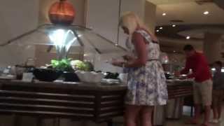 WALK THROUGH THE DINE AROUND RESTAURANT  CORAL SEA WATERWORLD  EGYPT [upl. by Scurlock]