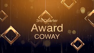 COWAY 2024 3rd Quarter Award CL [upl. by Ramled]