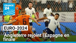 Euro2024  lAngleterre bat les PaysBas 21 et rejoint lEspagne en finale • FRANCE 24 [upl. by Reddin389]