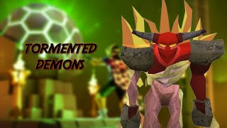 Conteúdo NOVO OSRS Como matar Tormented Demons PTBR [upl. by Rialb]